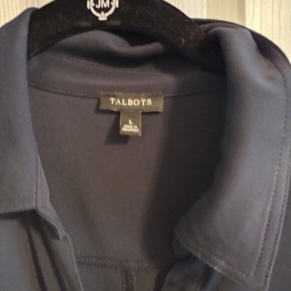 Talbots Long Button Dress - Picture 2 of 2